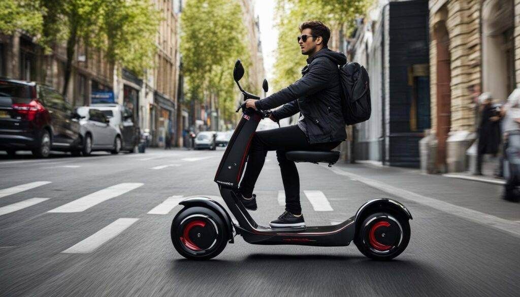 4-wiel scootmobiel voor stabiliteit en veiligheid