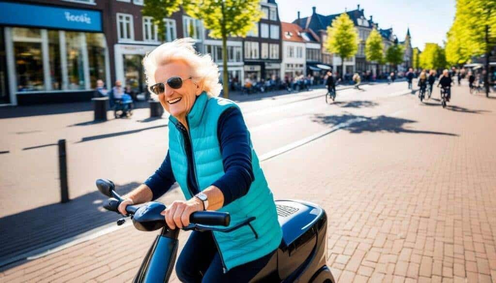 Comfortabel rijden met scootmobiel