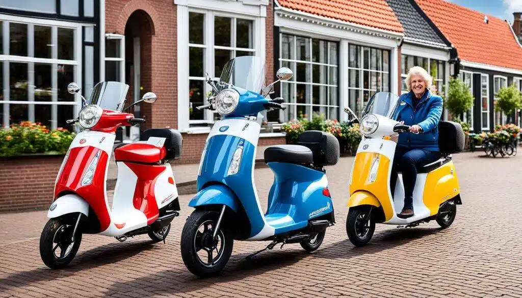 Diverse scootmobiel modellen beschikbaar in Friesland