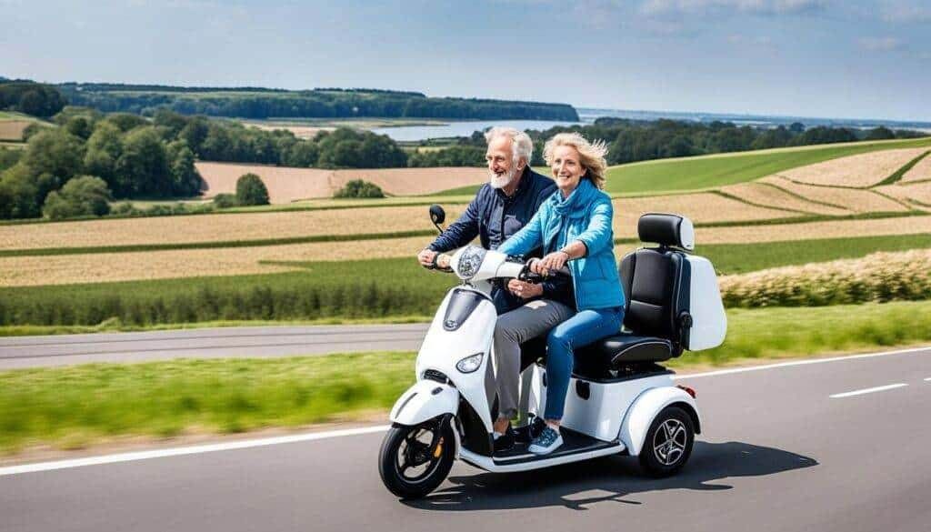 Opvouwbare scootmobielen