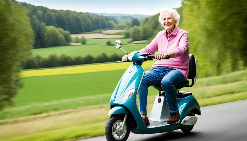 Scootmobiel voor comfort