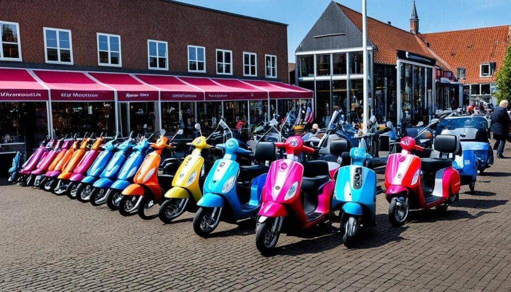 Verscheidenheid aan scootmobielen beschikbaar in Heukelom en Moergestel