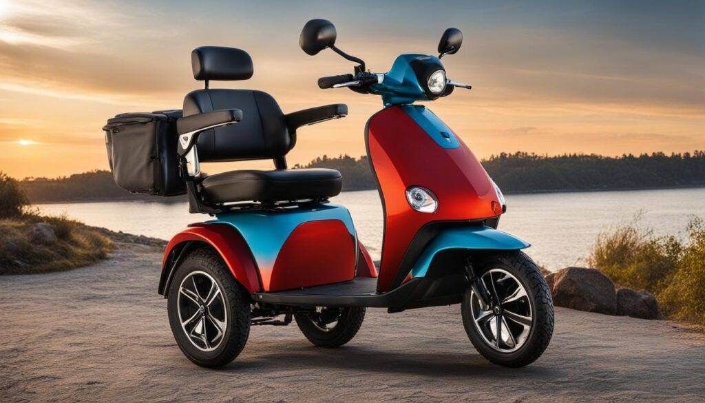 Verschillende scootmobiel modellen