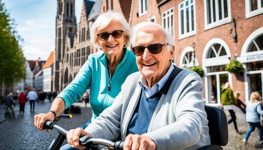 comfortabele scootmobiel Brugge