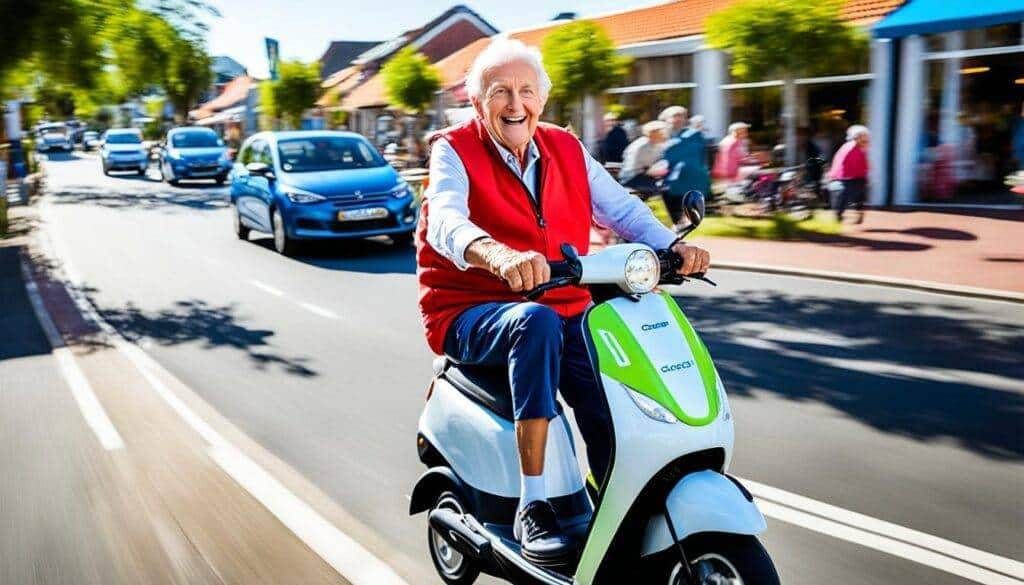 duurzame mobiliteitsoplossing scootmobiel