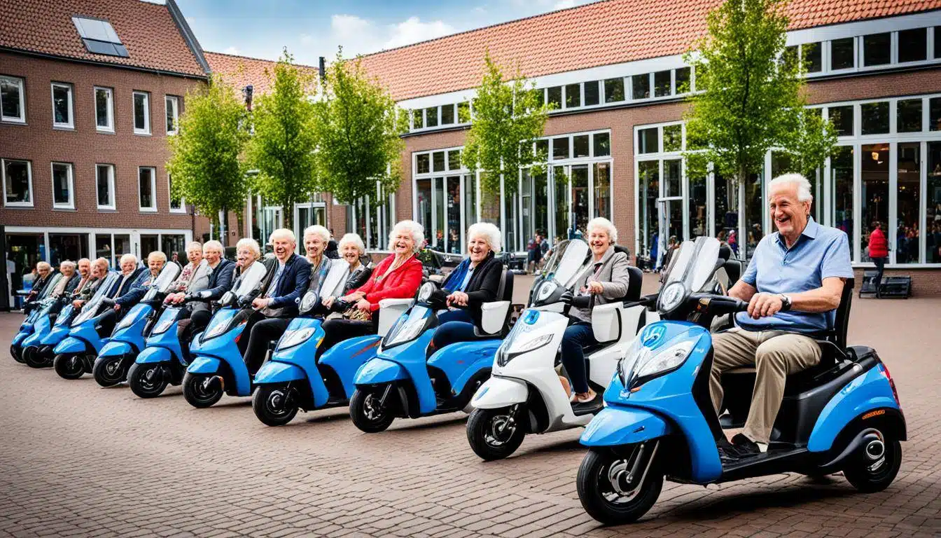 scootmobiel, 	Almkerk, Andel, Giessen, Hank, Nieuwendijk,