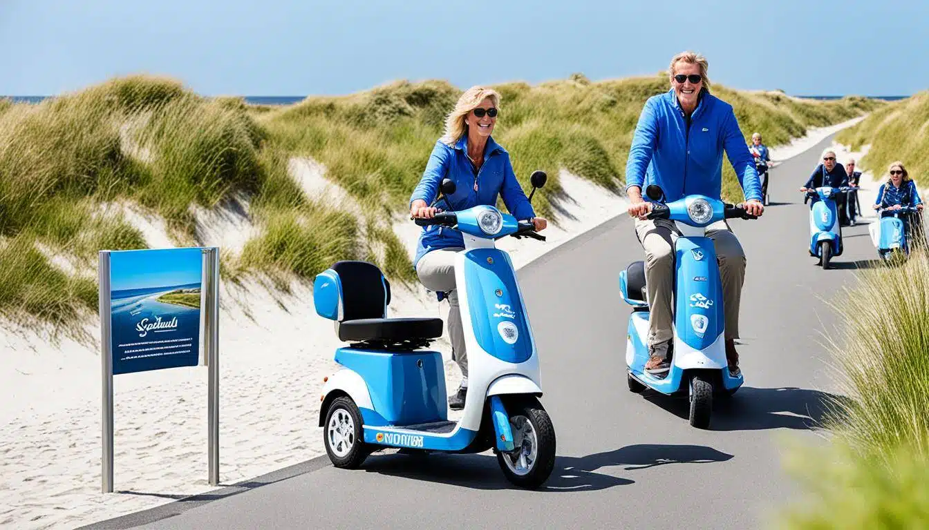 scootmobiel, Ballum, Buren, Hollum, Nes