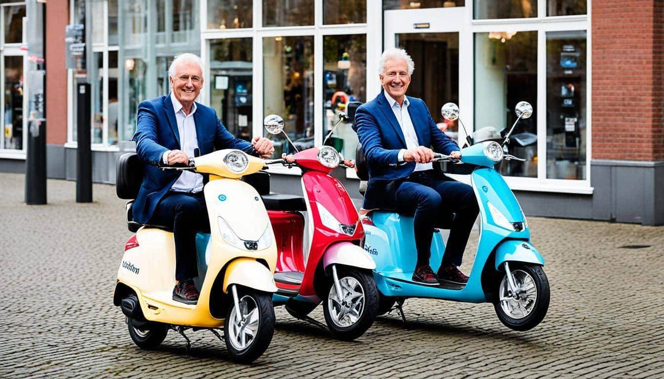 scootmobiel, Blauwhuis, IJlst, Heeg, Hindeloopen, Koudum, Makkum,