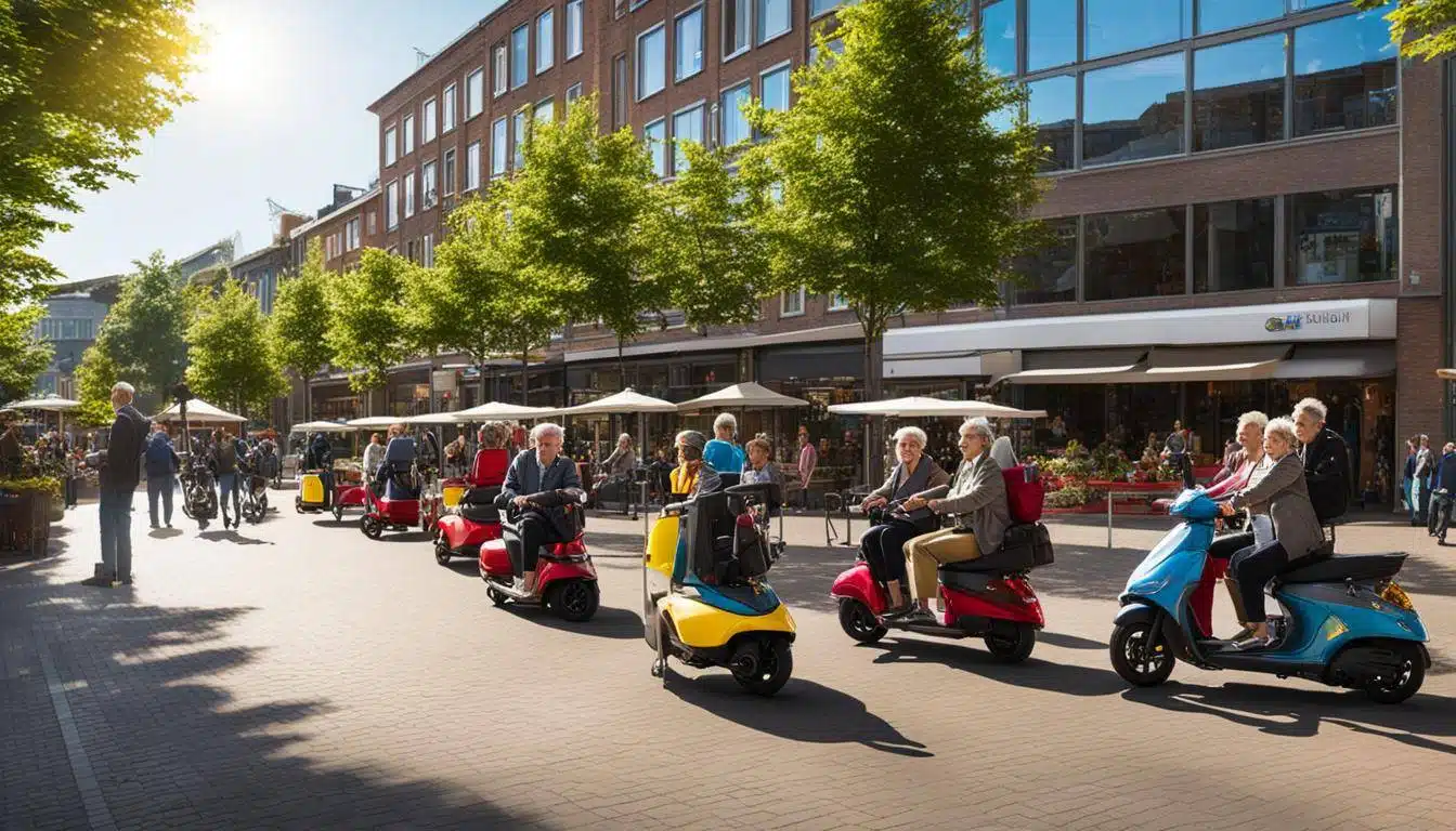 scootmobiel, Bosschenhoofd, Hoeven, Oud Gastel, Oudenbosch, Stampersgat