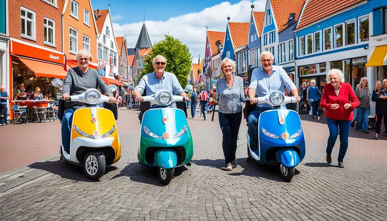 scootmobiel, Damwâld, De Westereen, Driezum, Feanwâlden,