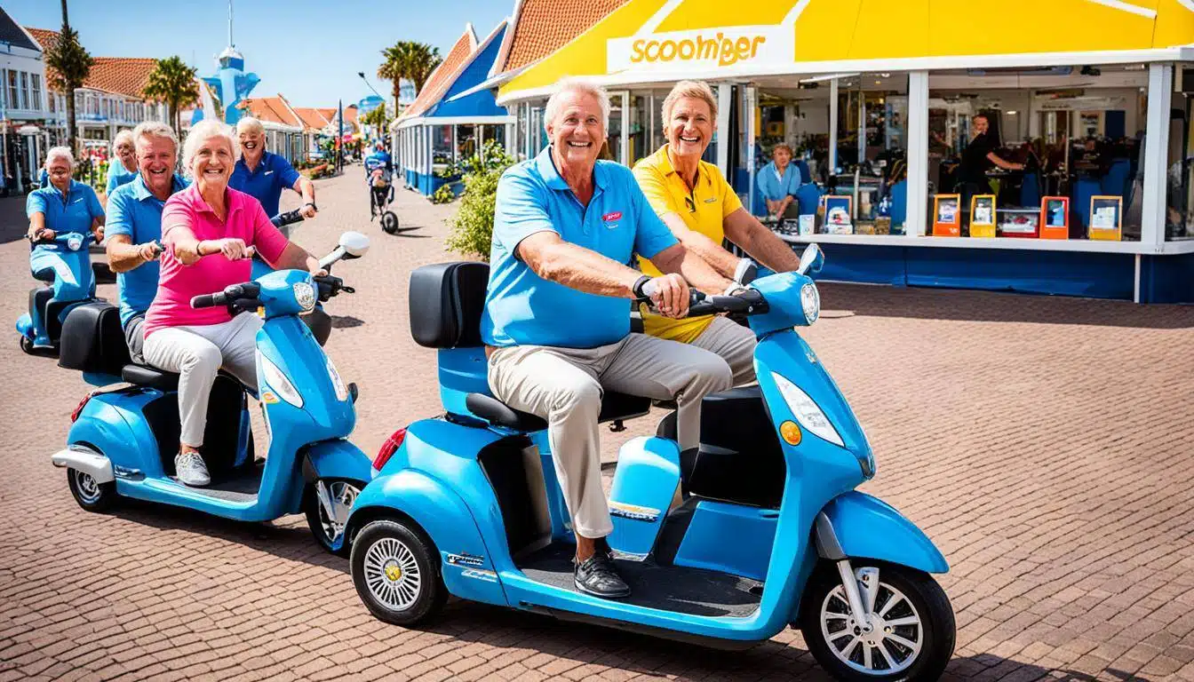 scootmobiel, Noordhoek, Standdaarbuiten, Willemstad, Zevenbergen