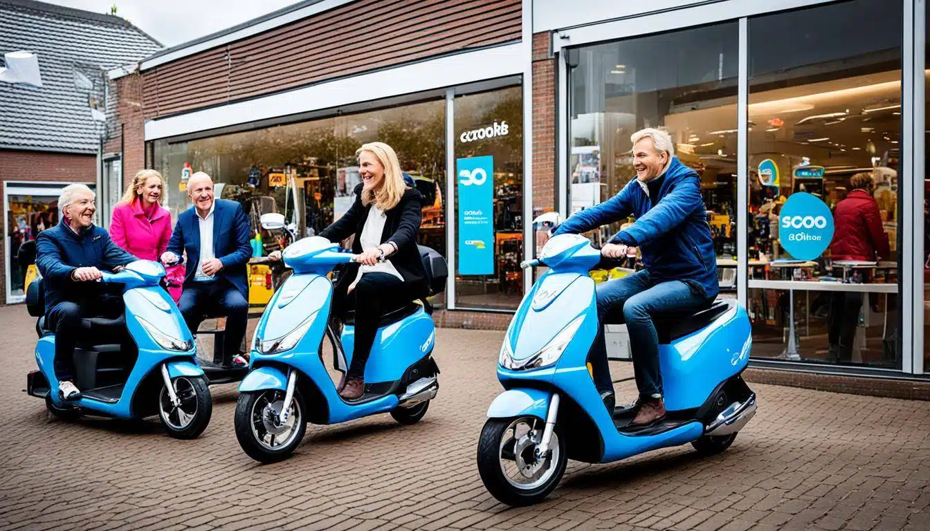 scootmobiel, Noordwolde, Oldetrijne, Oldeholtpade, Oldeholtwolde, Wolvega