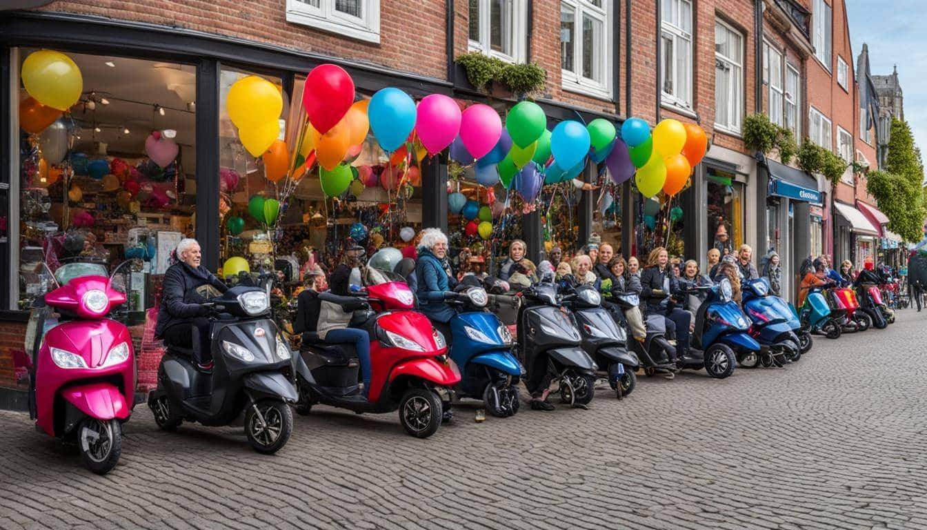 scootmobiel, Oldeberkoop, Oosterwolde, Ravenswoud, Waskemeer