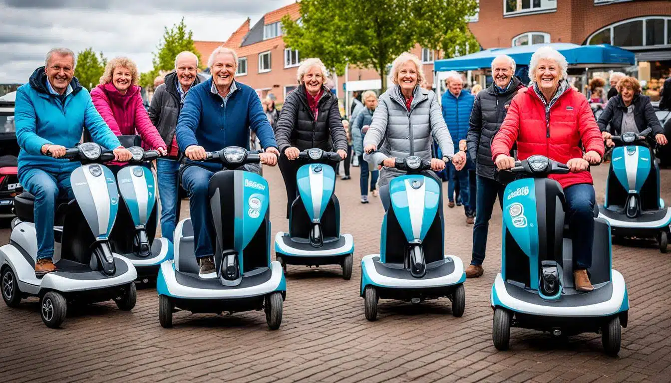 scootmobiel, Oostelbeers, Spoordonk, Westelbeers