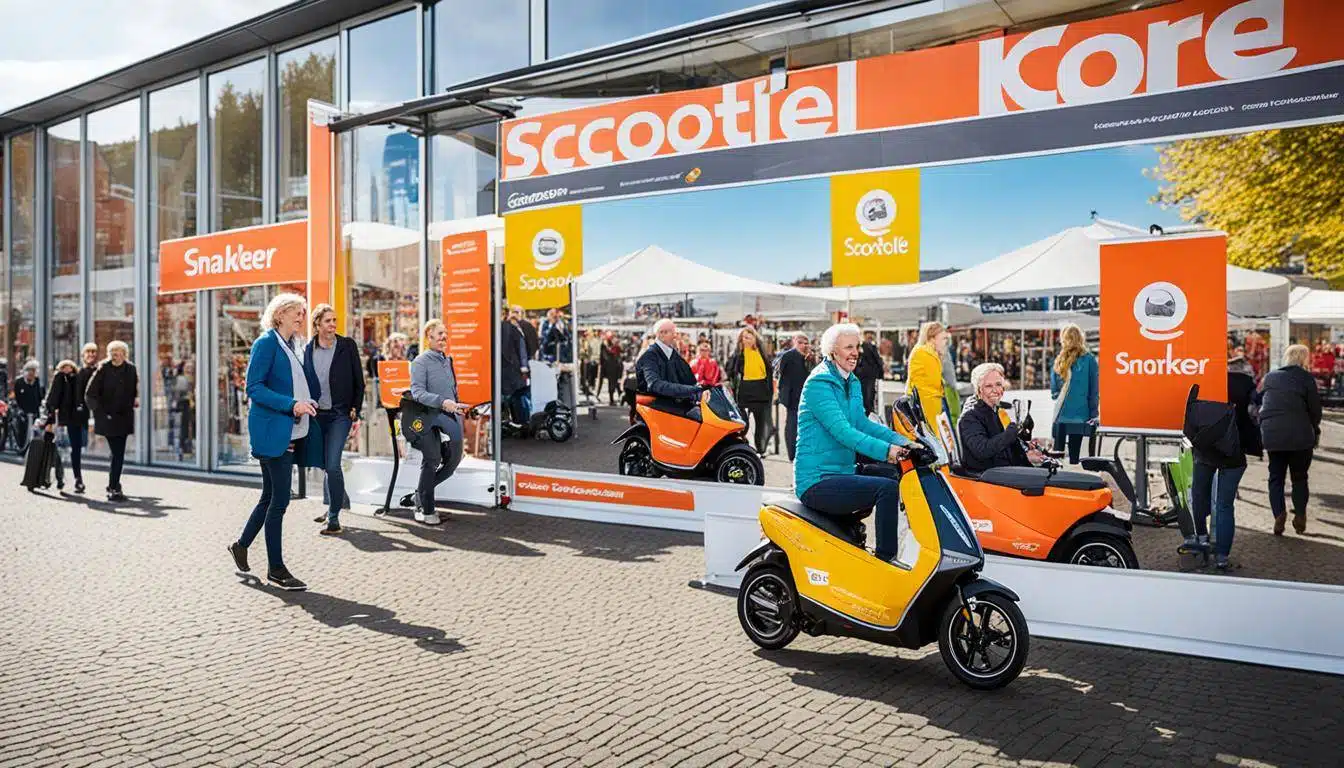 scootmobiel, Snakkerburen, Stiens, Wergea, Wirdum