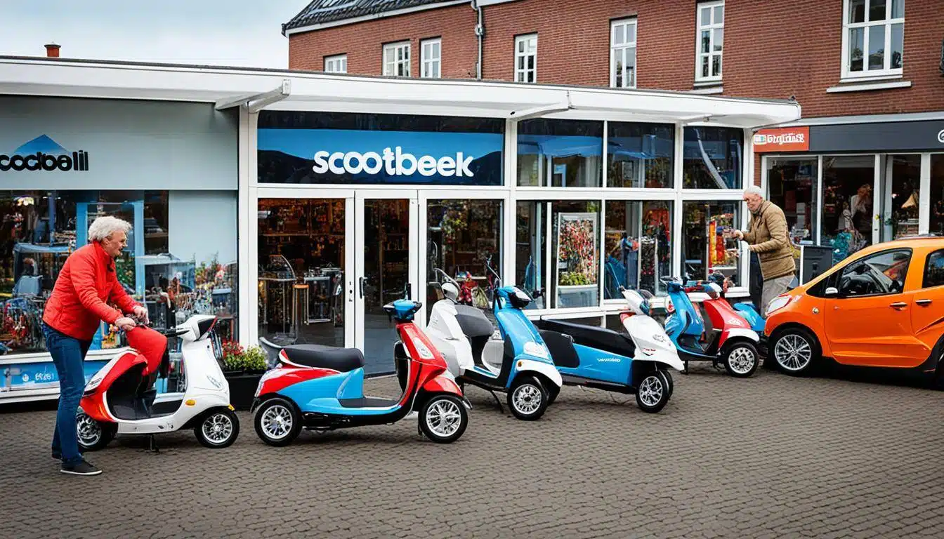 scootmobiel, Stevensbeek, Wanroij, Westerbeek