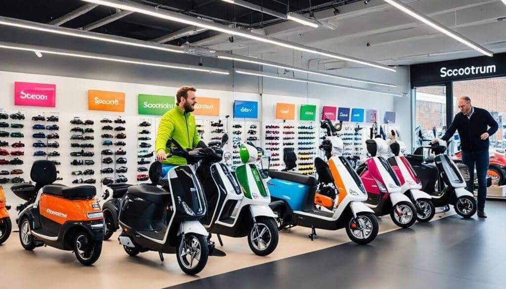 scootmobiel aanbod Utrecht showroom