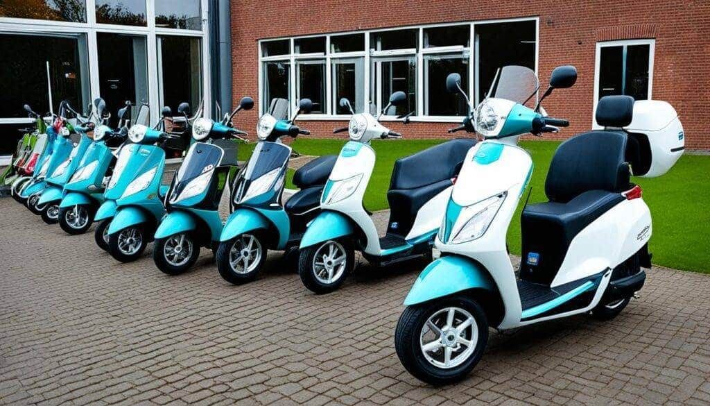 scootmobiel modellen overzicht