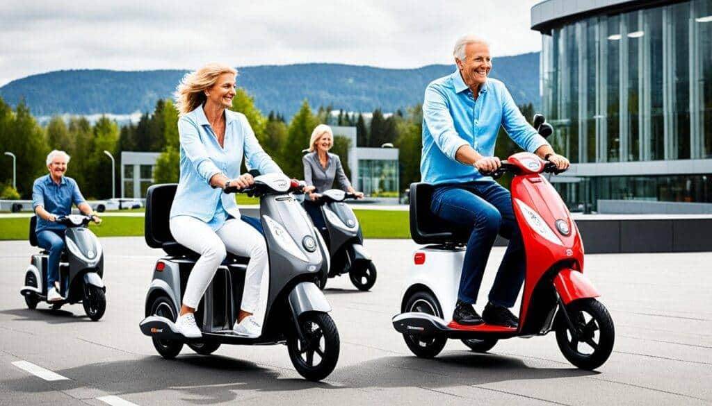 Aangepaste scootmobiel opties