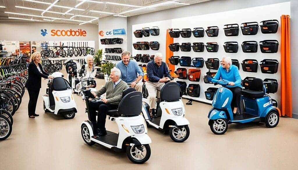 Betaalbare scootmobielen assortiment