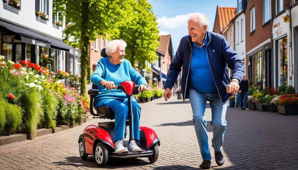 Mobiliteitshulpmiddelen voor ouderen in Windesheim en Wijthmen
