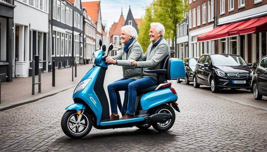 Overzicht van scootmobiel prijzen, modellen en opties