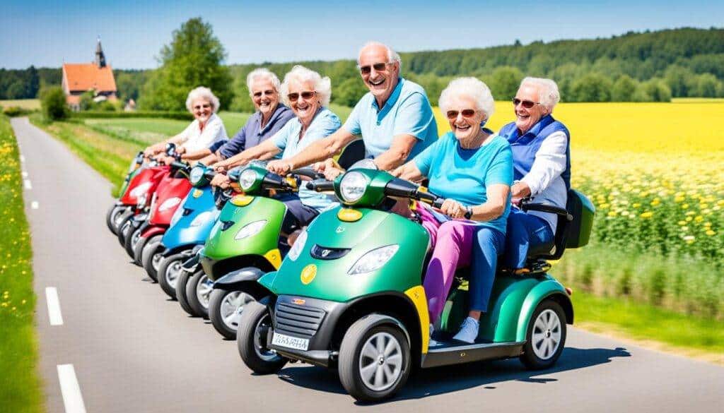 Senioren scootmobielen bij Scootmobiel Centrum