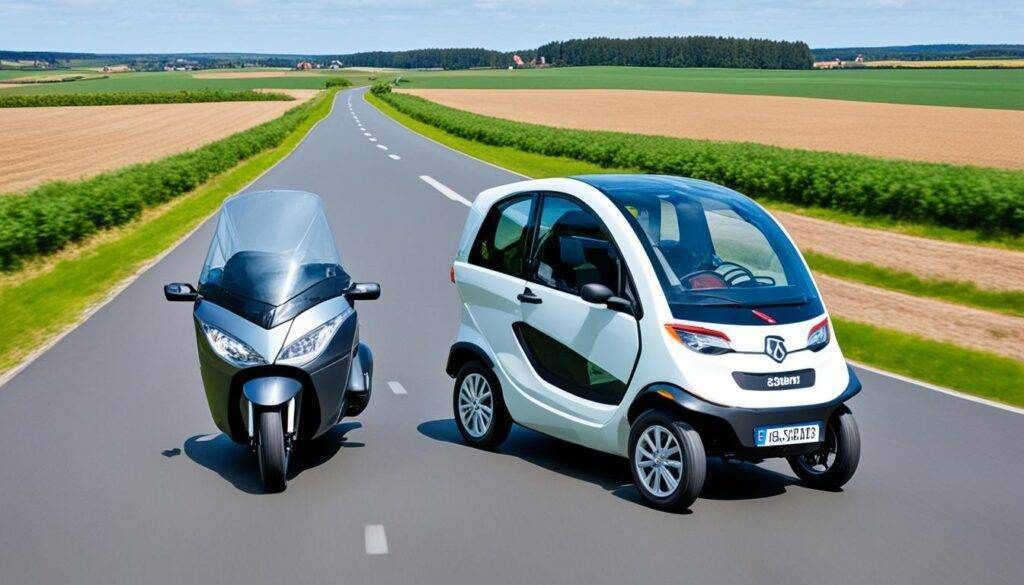 Vergelijk 3-wiel en 4 wiel scootmobiel