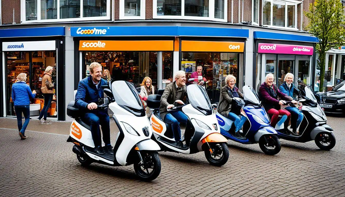 scootmobiel, 	Amstenrade, Bingelrade, Doenrade, Hulsberg, Jabeek,