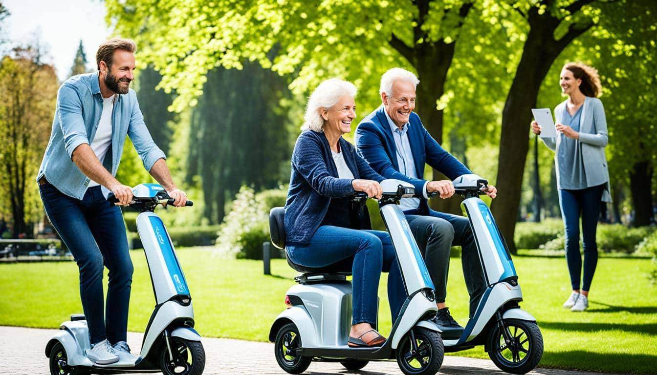 scootmobiel, Born, Buchten, Einighausen, Guttecoven, Holtum,