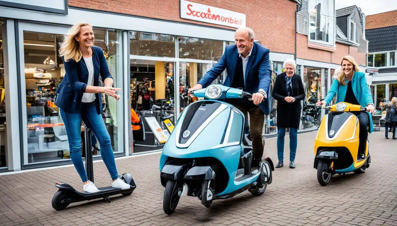 scootmobiel, Emmeloord, Rutten, Tollebeek