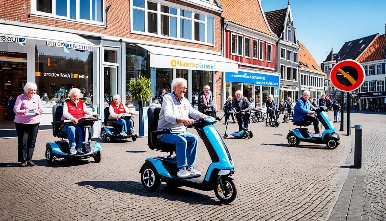 scootmobiel, Koningslust, Maasbree, Meijel, Panningen