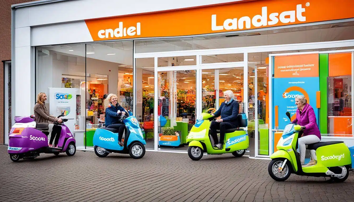 scootmobiel, Landgraaf, Nieuwenhagen, Schaesberg, Ubach over Worms