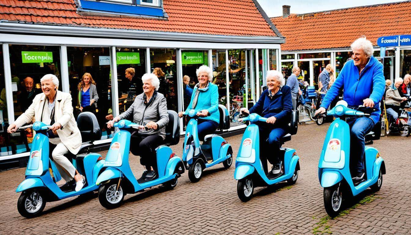 scootmobiel, Schinnen, Schinveld, Sweikhuizen, Vaesrade, Wijnandsrade