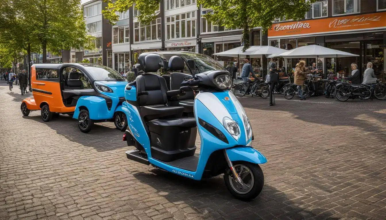 scootmobiel, Veessen, Vorchten, Wapenveld