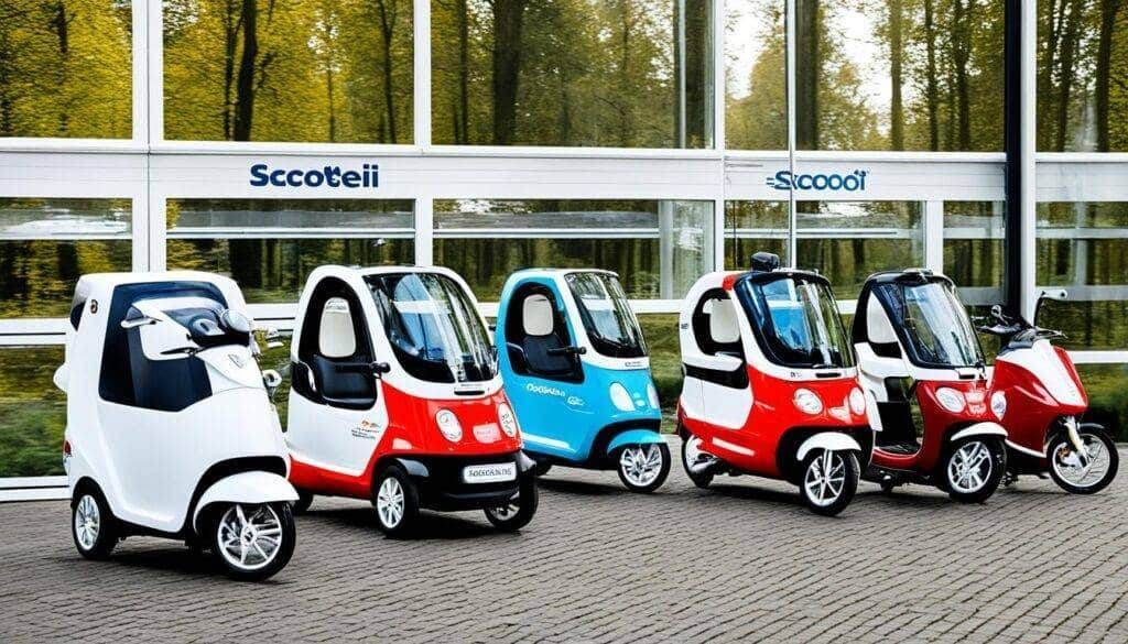 scootmobiel modellen vergelijken