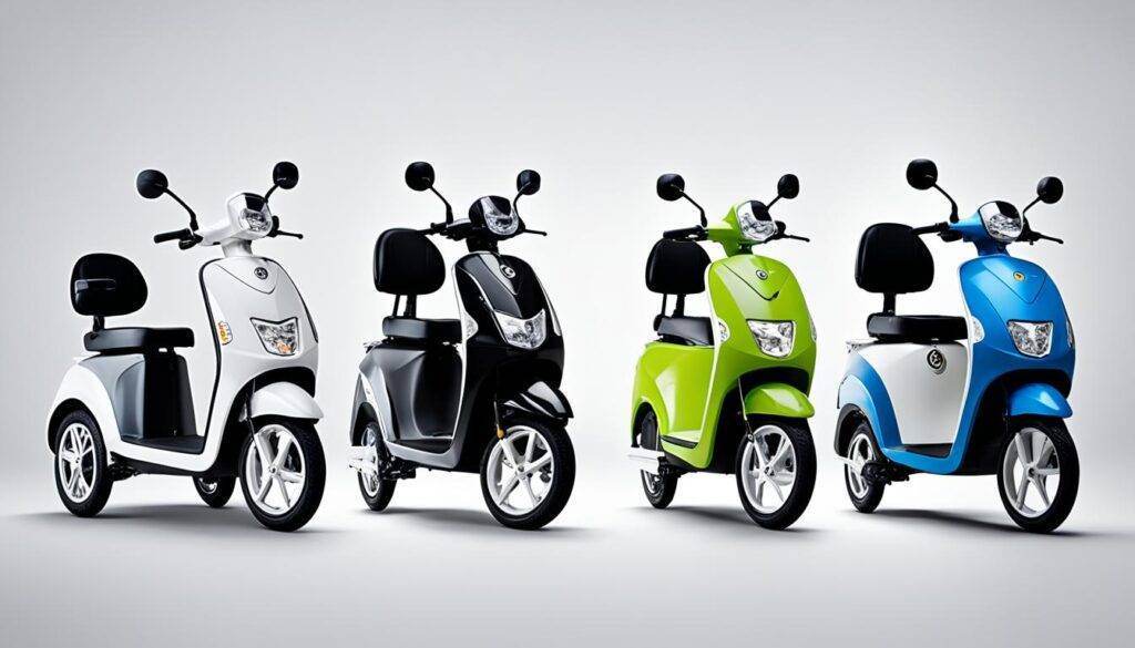 scootmobiel modellen vergelijken