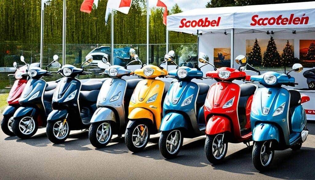 Assortiment scootmobielen