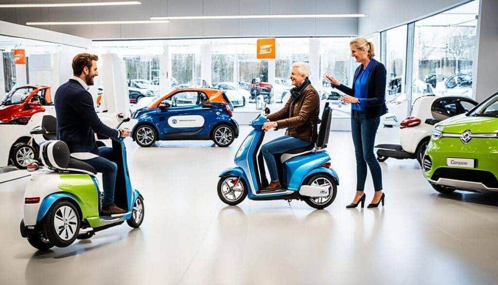 Scootmobiel showroom Vleuten