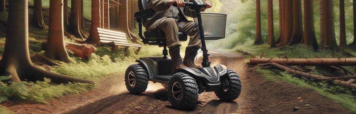 Off-Road Scootmobiel - For Motion Forty-5