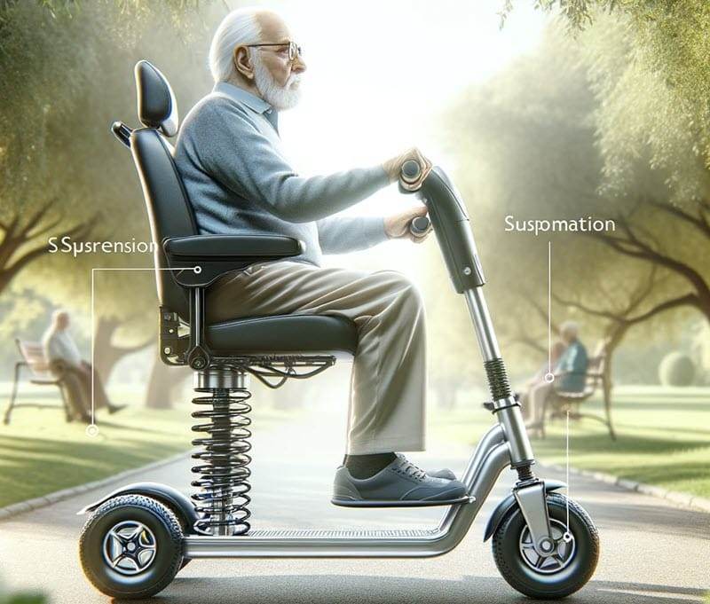 scootmobiel extra geveerd