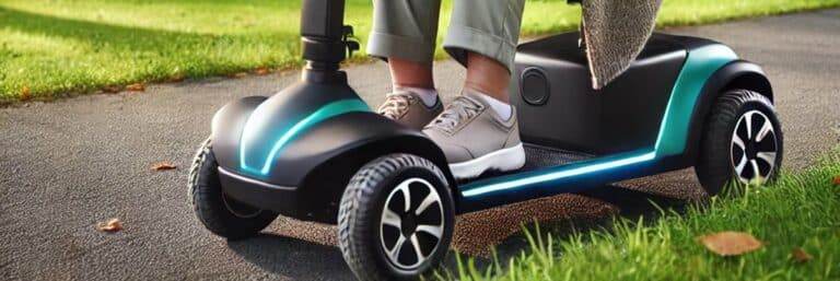 Scootmobiel met Gaspedaal