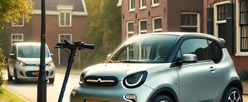 Prijs van een nieuwe elektrische 45 km auto