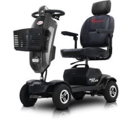 Sweetrich Max Plus – Kleine 4-wiel scootmobiel opvouwbaar
