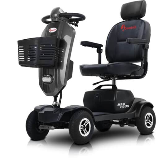Sweetrich Max Plus – Kleine 4-wiel scootmobiel opvouwbaar
