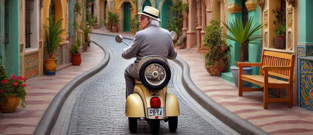 Verkeersregels voor scootmobielen in Spanje