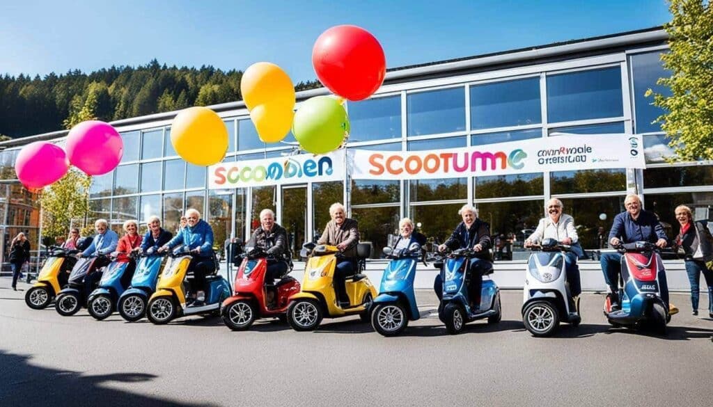 scootmobiel, Afferden, Bergen, Siebengewald, Wellerlooi, Well, Nieuw Bergen