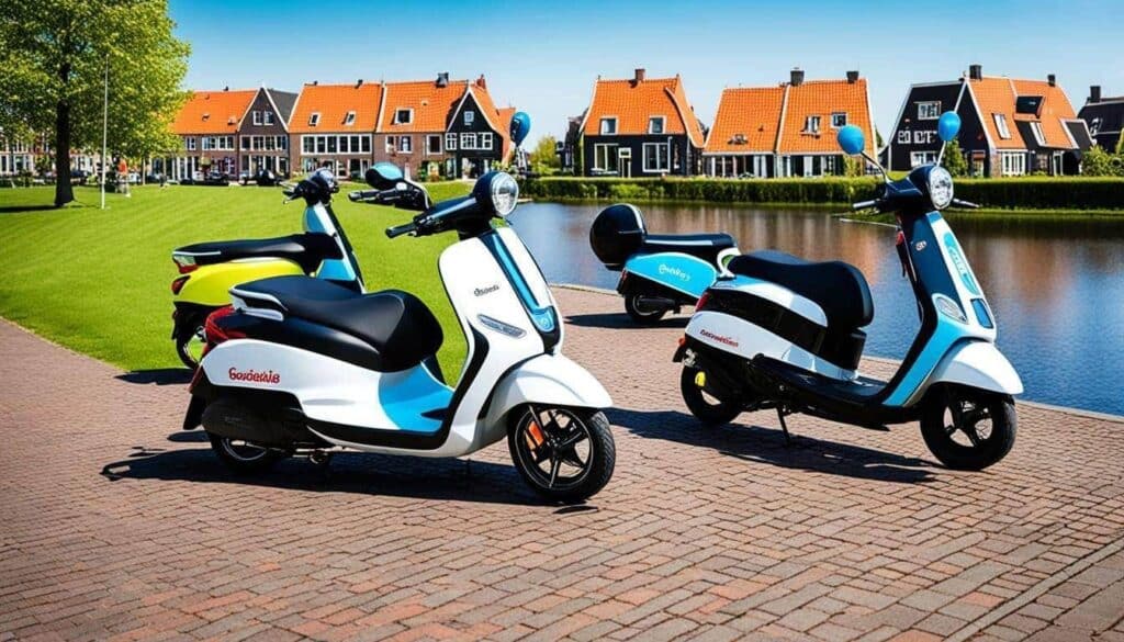 scootmobiel, Blokzijl, Giethoorn, Kuinre, Oldemarkt, Sint Jansklooster,
