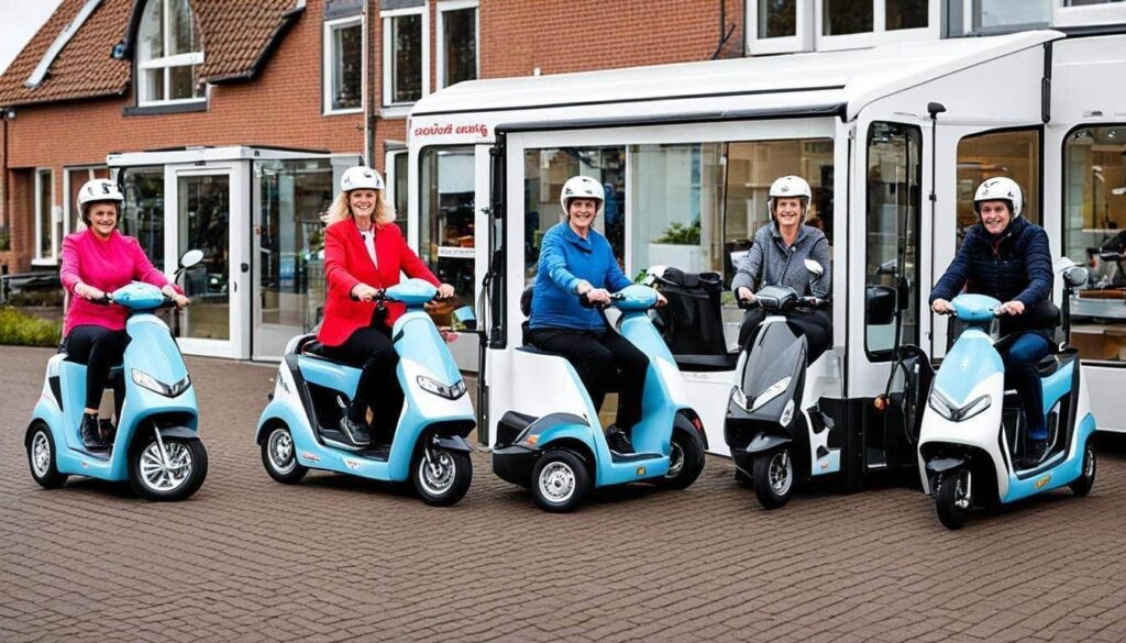 scootmobiel, Dodewaard, Echteld, IJzendoorn, Kesteren, Ochten, Opheusden