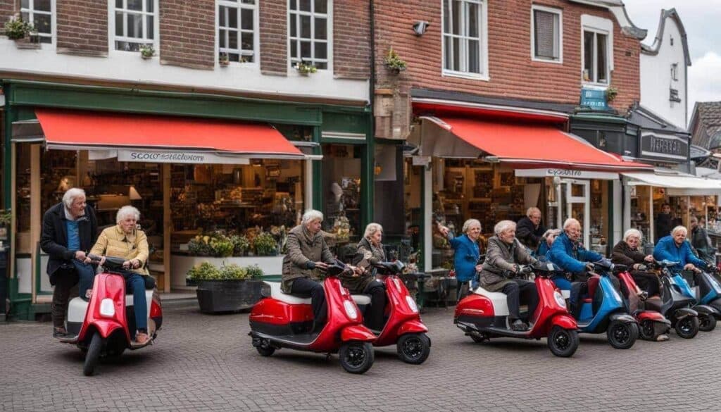 scootmobiel, Elahuizen, Follega, Goingarijp, Harich, Haskerhorne,